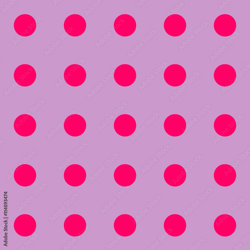 seamless vector Polka dot background