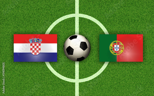 Soccer Football Croatia vs Portugal