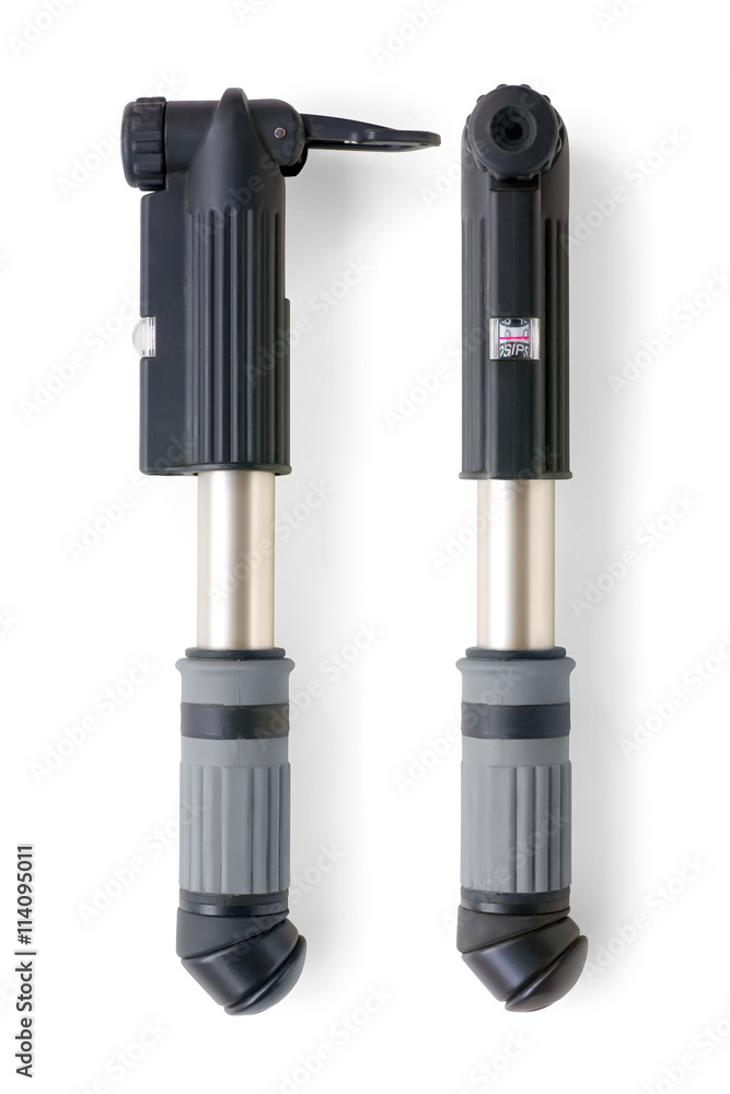 Bicycle pump isolated Bicycle pump isolated