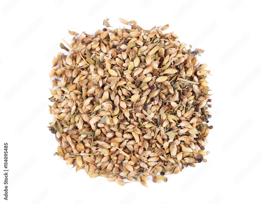 Dried utsho suneli isolated on white Dried utsho suneli isolated on white