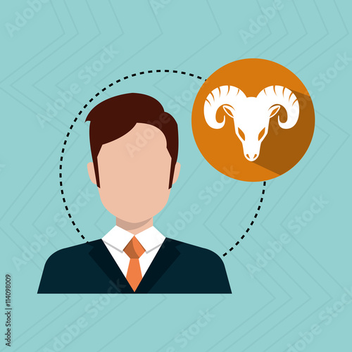 signs of the zodiac design, vector illustration eps10 graphic 
