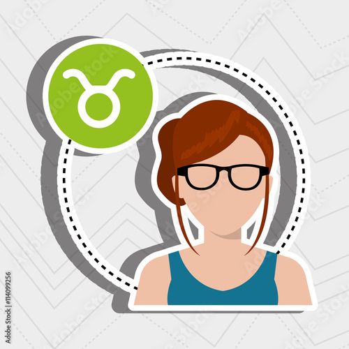 signs of the zodiac design, vector illustration eps10 graphic 