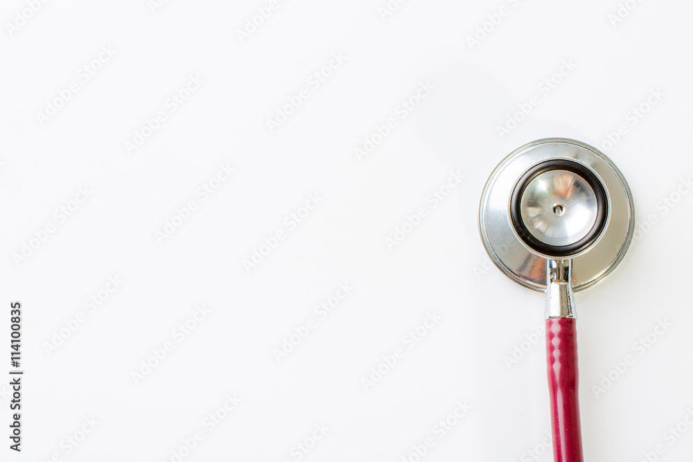 Stethoscope on white background Stethoscope on white background