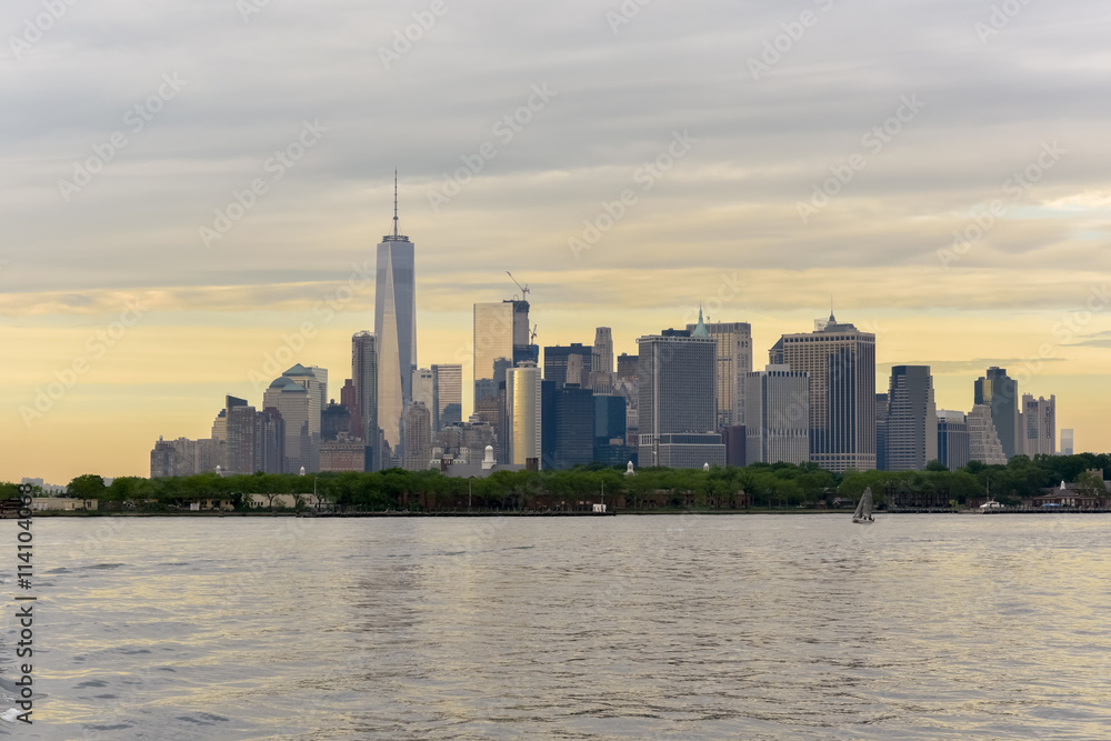 Obraz premium Manhattan View from Brooklyn