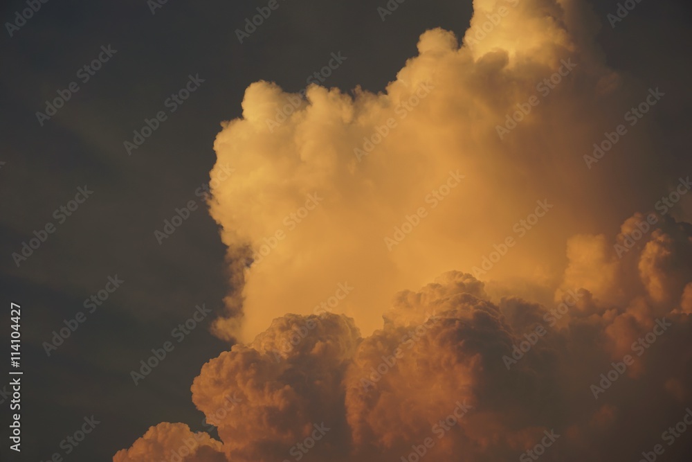 abstract cloud scape