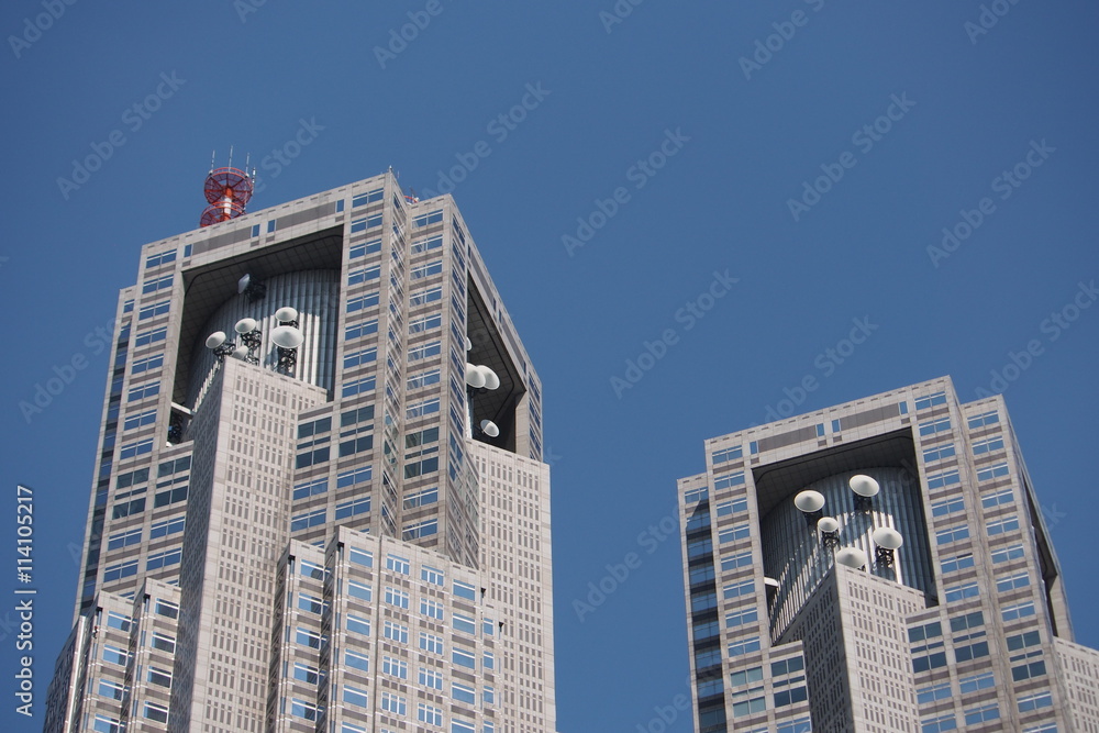 Fototapeta premium 東京都庁（拡大）
