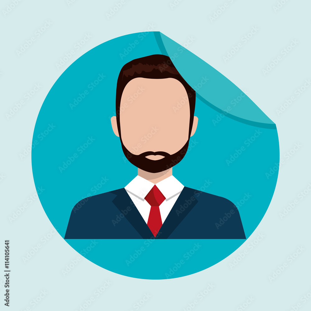 businessman stamp design, vector illustration eps10 graphic businessman stamp design, vector illustration eps10 graphic