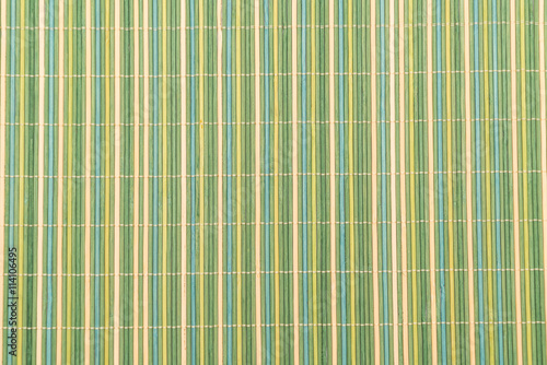 Background of the bamboo surface of mat