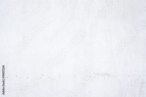 Grunge White plain wood texture background