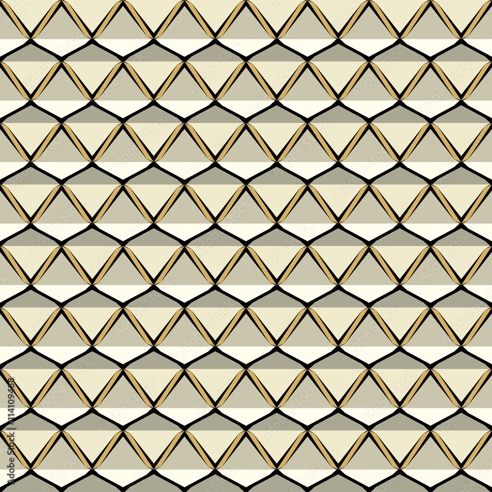 Fototapeta premium Seamless pattern gorgeous. ゴージャスなパターン