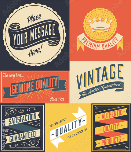 Retro Banner Designs 