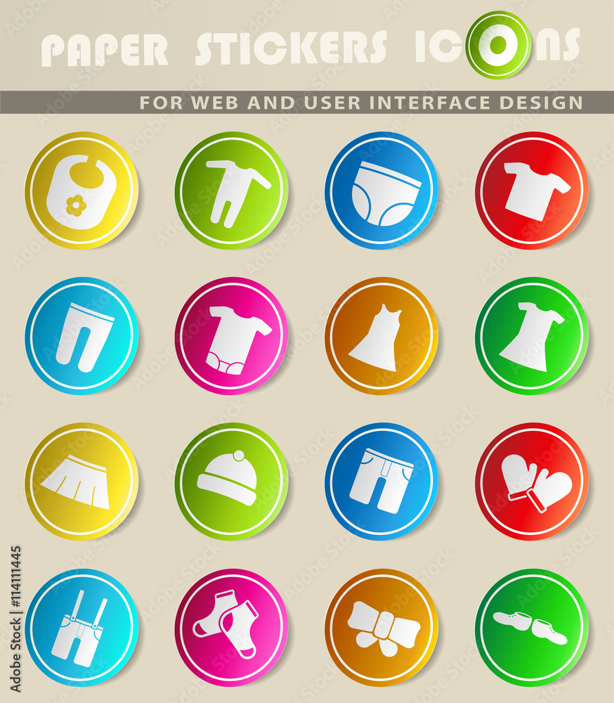 baby icon set baby icon set
