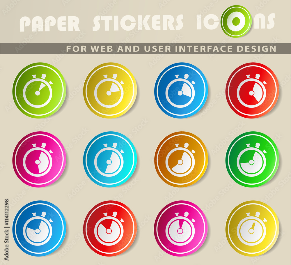 time icon set time icon set