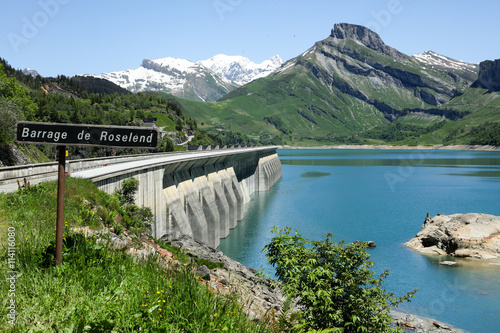 barrage du Cormet de Roselend photo