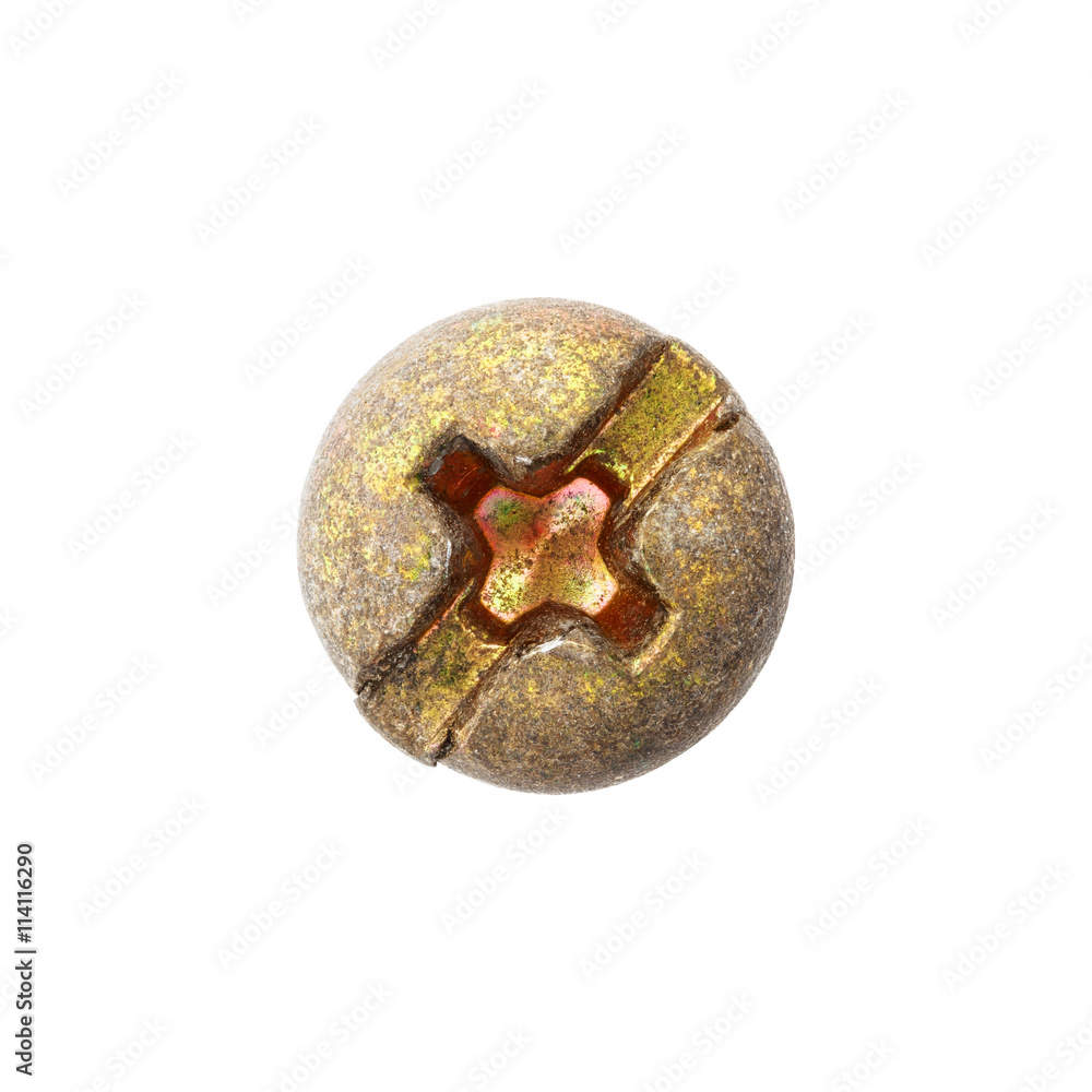 Rusty screw head Rusty screw head