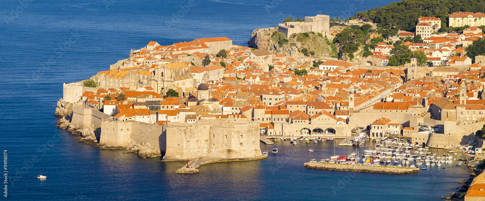 Panorama of Dubrovnik, Croatia