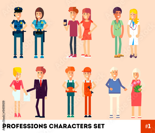 People, professionals, occupation.