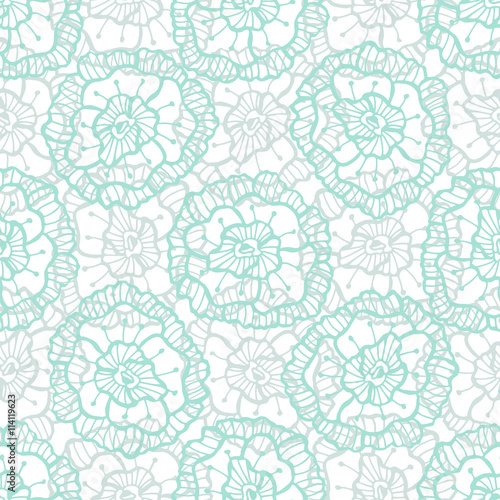 Lace floral pattern. Vector fashion fabric textile swatch. Illustration for wrapping paper  packaging design and decoration