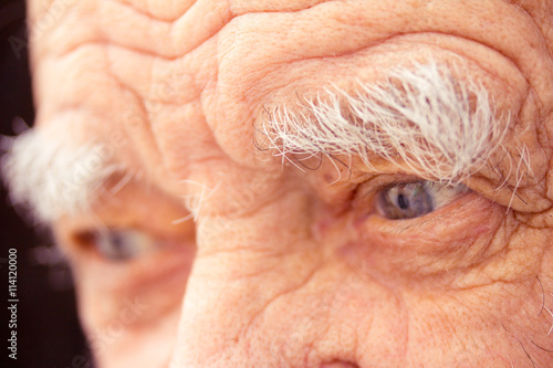 the old part of the face