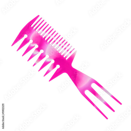  comb isolated over white background.