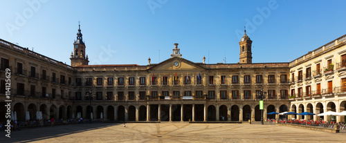  Berria Square (New Square) and city hall. Vitoria-Gasteiz