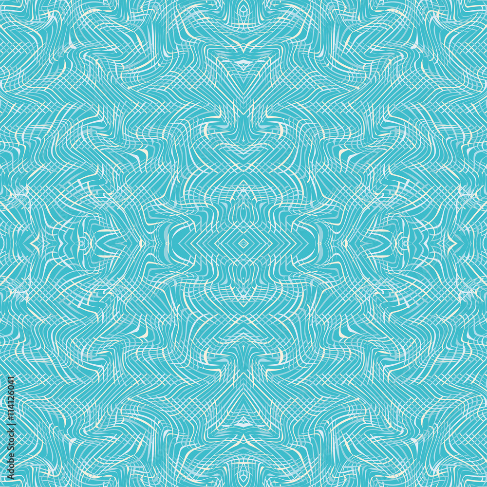 Fototapeta premium Ethnic boho seamless pattern. Print. Repeating background. Cloth design, wallpaper.