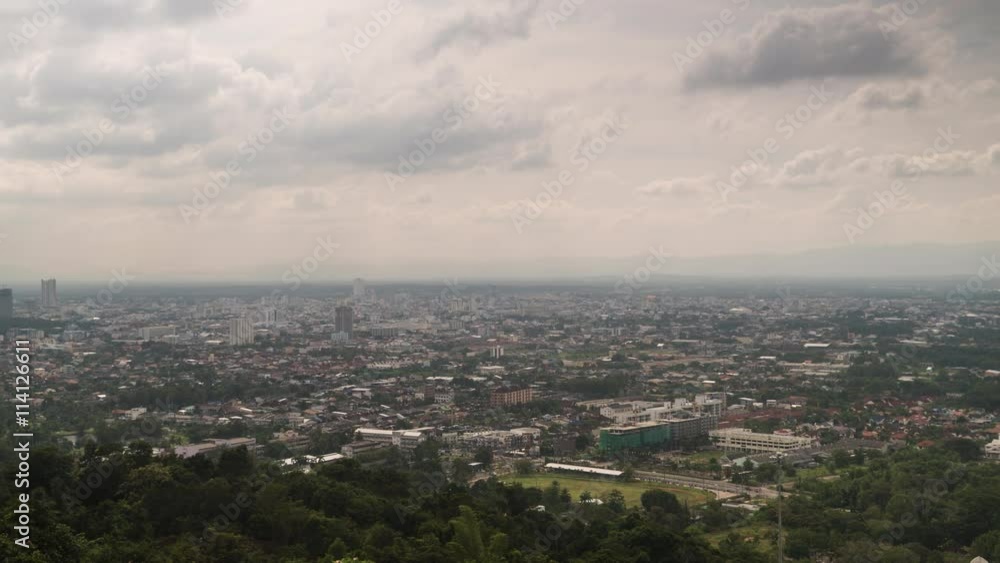 Clouds above Hat Yai, Thailand. Time lapse video Clouds above Hat Yai, Thailand. Time lapse video