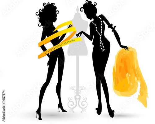 Seamstress and tailor atelier
