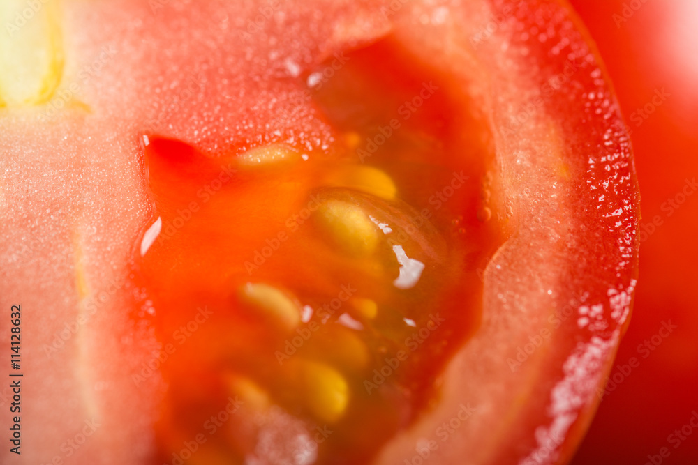 Tomatoes on wooden surface. Selective focus Tomatoes on wooden surface. Selective focus