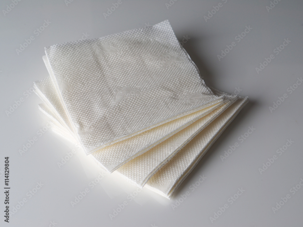 table napkins on a gray background table napkins on a gray background