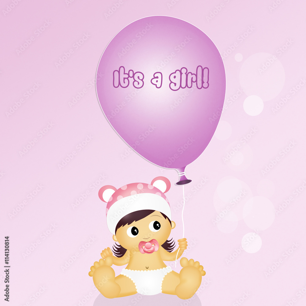 it's a girl! it's a girl!