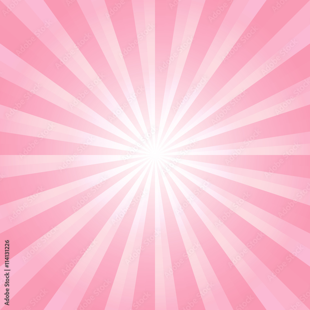 Abstract background. Pink rays background. Vector Abstract background. Pink rays background. Vector