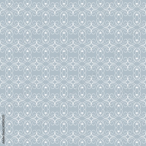 Seamless patterns with abstract decorative ornament.