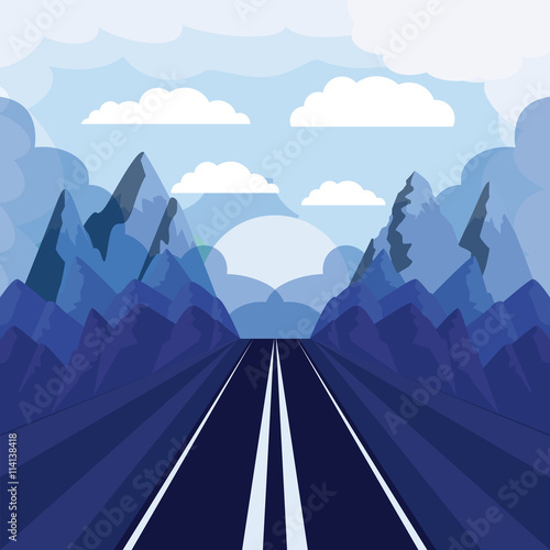 road landscape design 