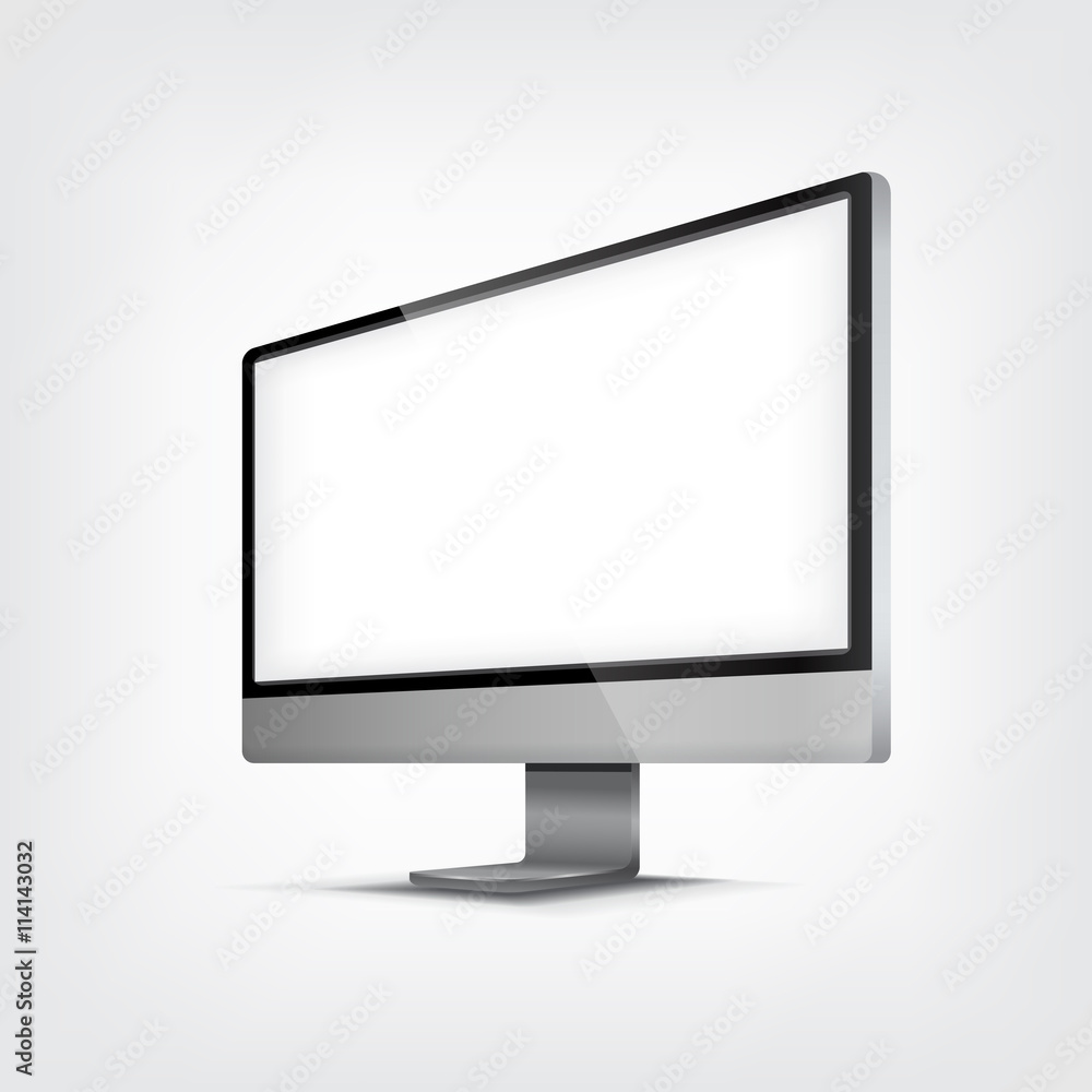 Computer Display, Graphic Concept Computer Display, Graphic Concept