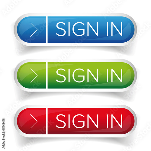 Sign Up button set