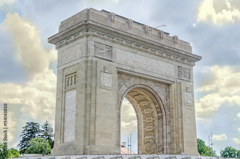 The Triumph Arch, Arcul de Triumf. Bucuresti, Romania