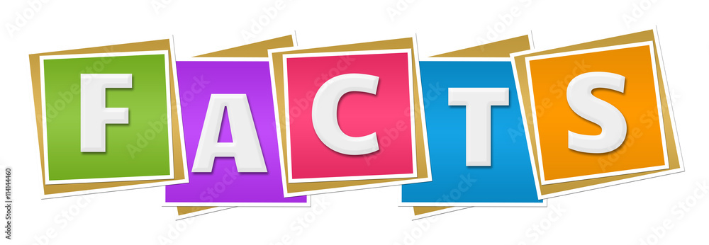 Facts Colorful Blocks Facts Colorful Blocks