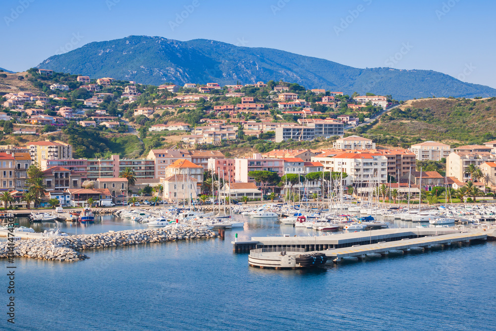 Propriano port, South Corsica, France
