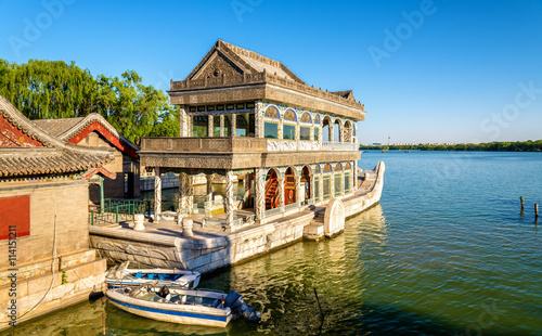 Marble Boat at the Summer Palace in Beijing