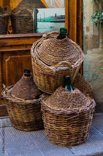 Canvas Print Wine carboy