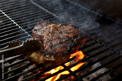 Grilled T-Bone Steaks 