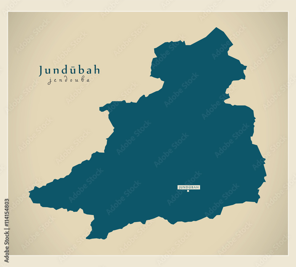 Modern Map - Jundubah TN