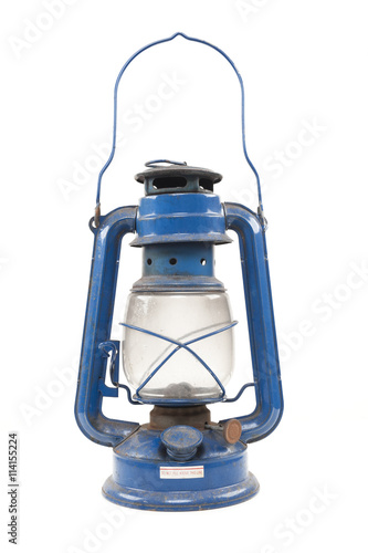 Oil Lamp isolated on white