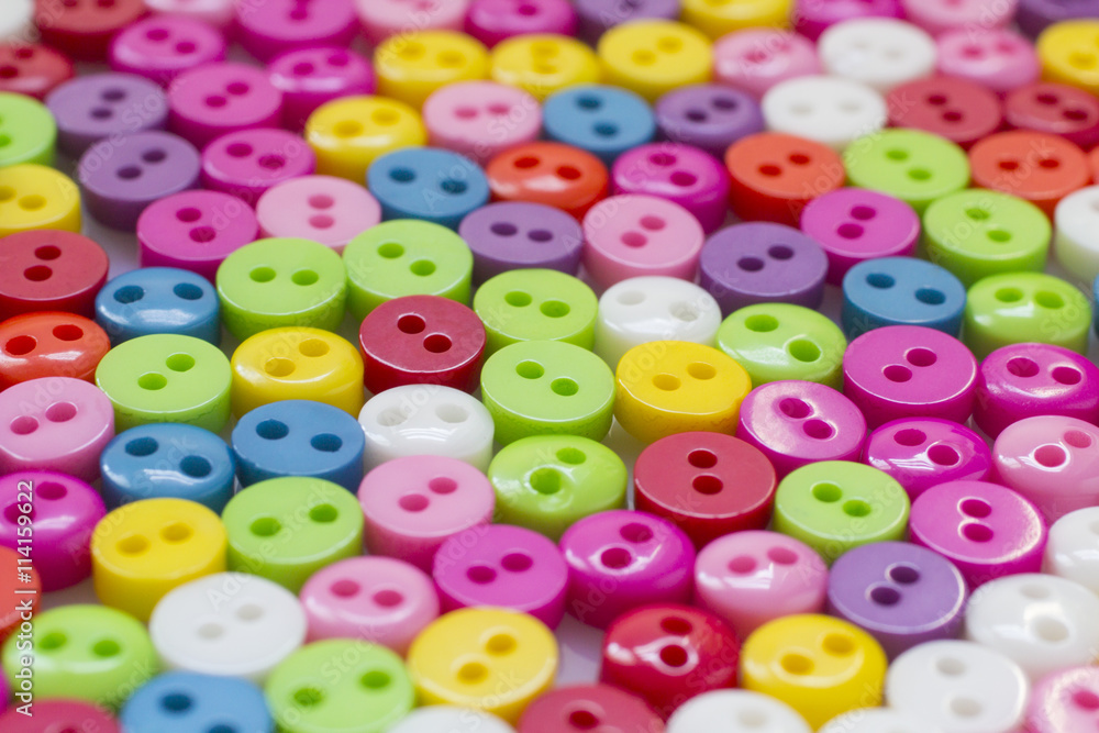 Sewing buttons background. Colorful texture Sewing buttons background. Colorful texture