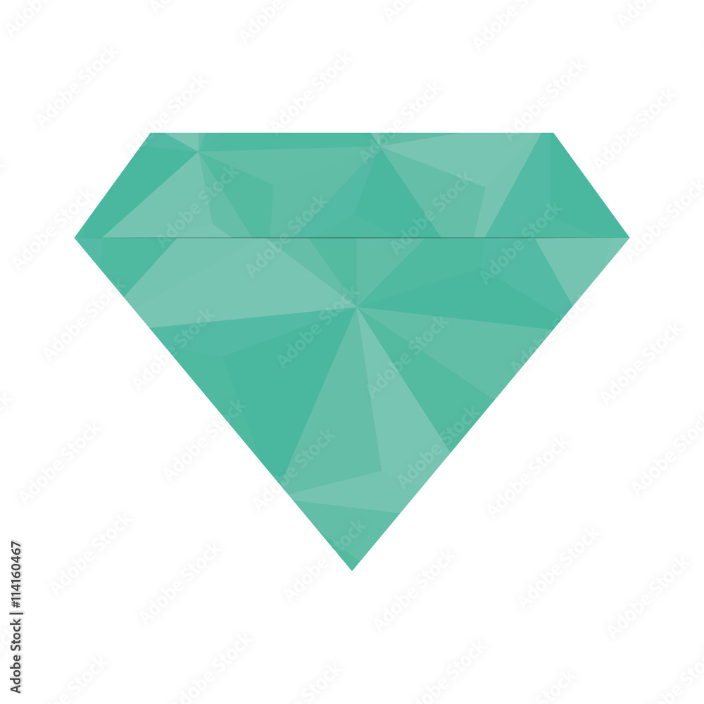 Diamind icon. Gem design. Vector graphic Diamind icon. Gem design. Vector graphic