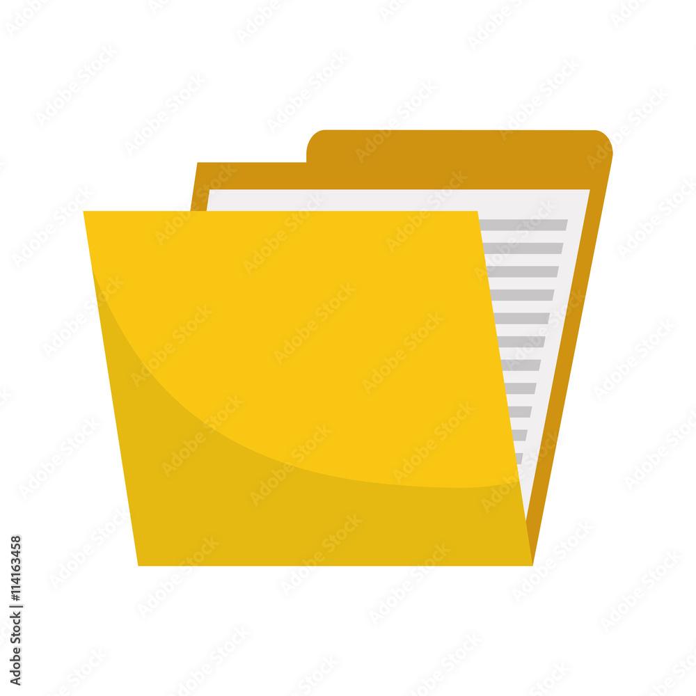 File icon. Document design. Vector graphic