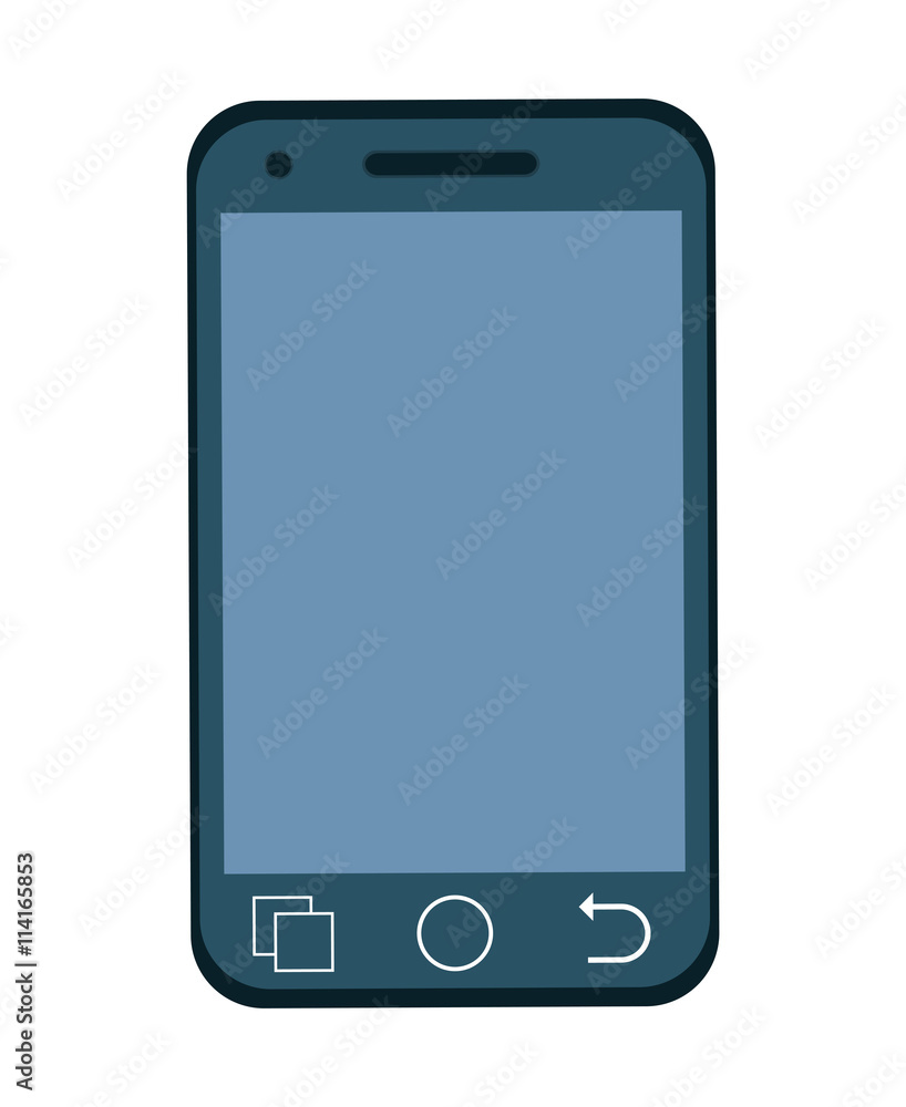Smartphone icon. Technology design. vector graphic Smartphone icon. Technology design. vector graphic