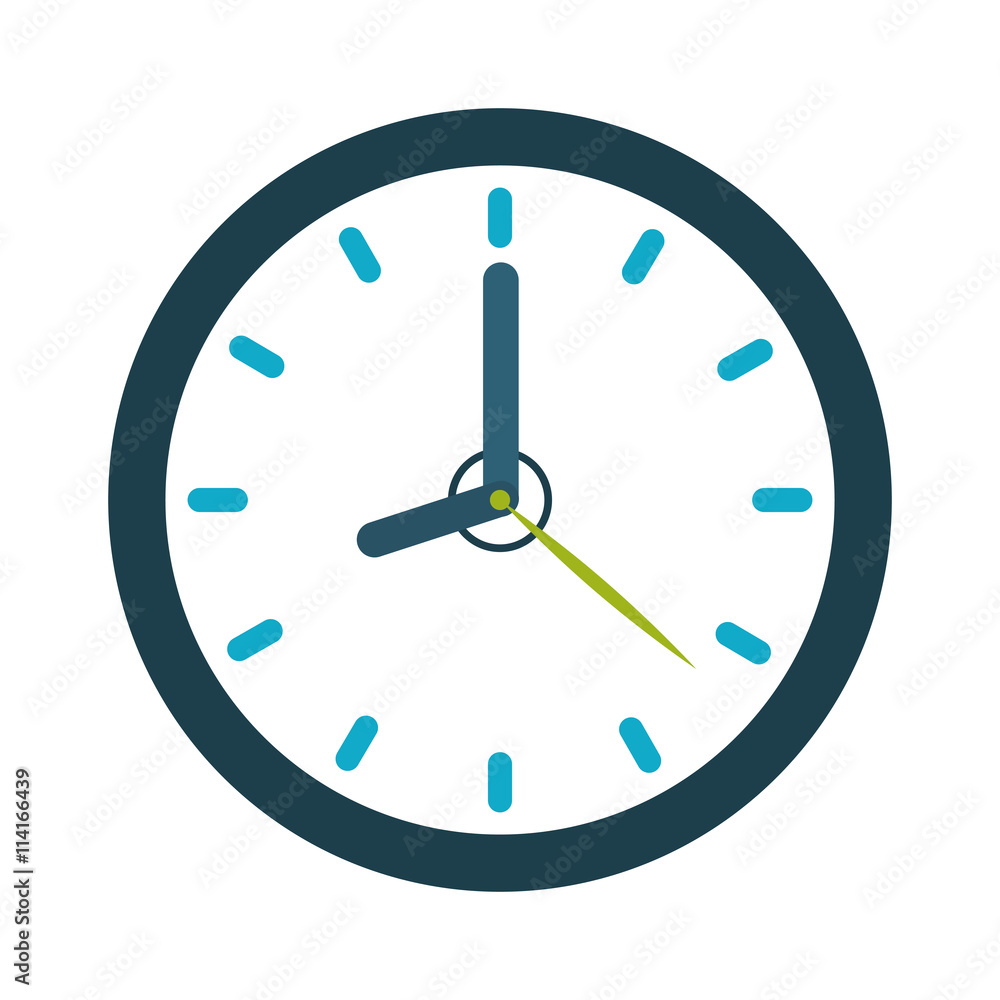 clock icon. time design. vector graphic clock icon. time design. vector graphic