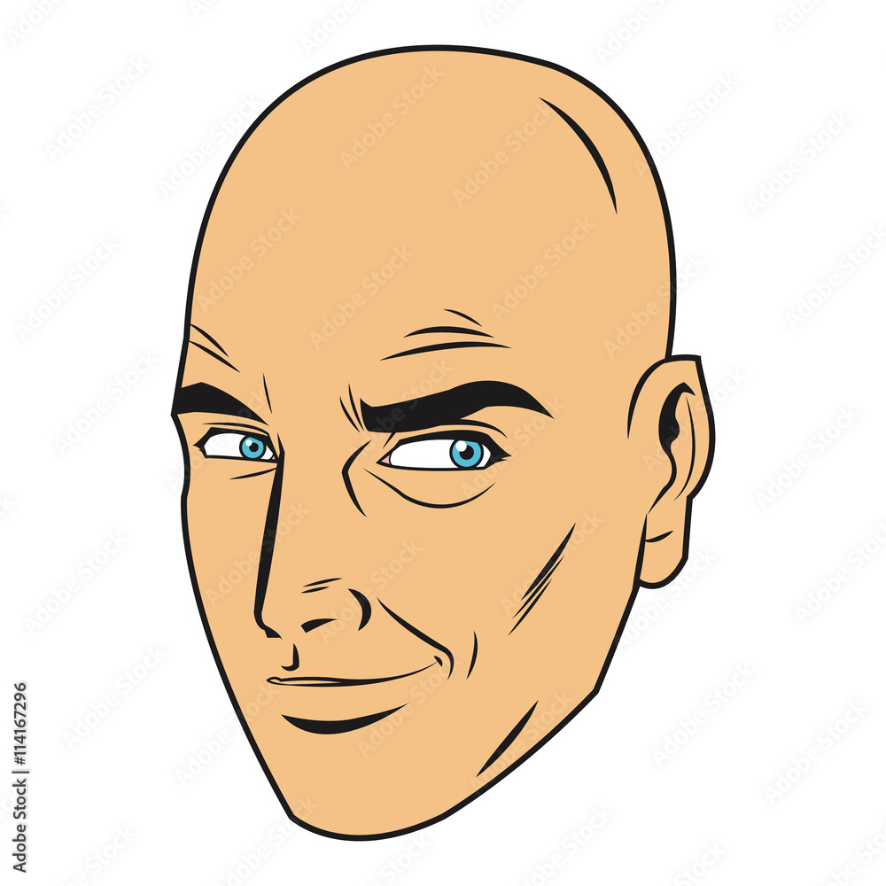 bald man face bald man face